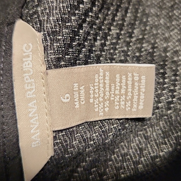 Banana Republic Black & White Textured Dress - Picture 13 of 14